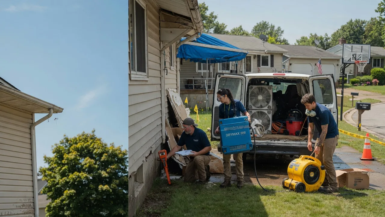 Ceiling Leak Cleanup in Clara City, MN near me